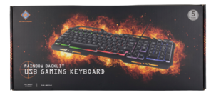 Gaming-tangentbord Deltaco DK120 (nordisk layout)
