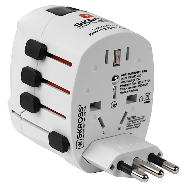 Reseadapter SKROSS World Adapter Pro Clas Ohlson