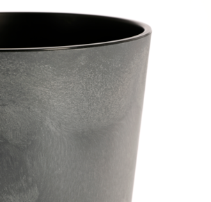 Blomsterpotte med betongeffekt, grå, 57 cm 