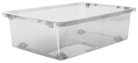 Bedroller Modul liten sänglåda med hjul, 30 liter