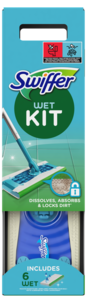 Swiffer Sweeper Startkit, moppi ja lattialiinat