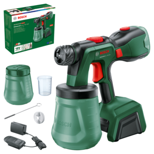 Bosch AdvancedSpray 18V-500 färgspruta med 1 batteri