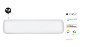 Mill Invisible 850 W panelovn list med WiFi gen. 3