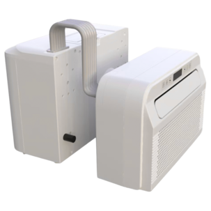 Siirrettävä ilmastointilaite asuntovaunuun ja asuntoautoon, hiljainen, letku