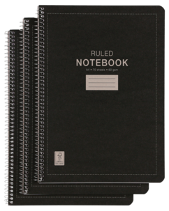 Collegeblokk A4, 3-pakning