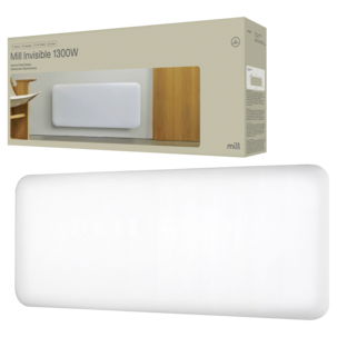 Mill Invisible element med termostat