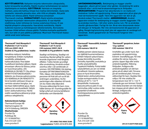 Thermacell refill 10-pack till myggskydd, 120 h