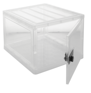 Lukittava laatikko kaappiin tai jääkaappiin