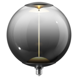 Smokey LED-globlampa E27 magnetiskt filament, 28 cm