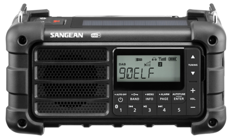 Hätäradio, jossa Bluetooth MMR99 DAB / FM / RDS Sangean