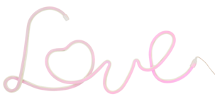 Dekorationsbelysning Love