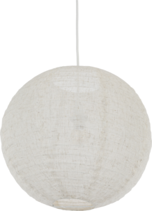 Northlight Ebba lampeskjerm til taklampe, lin, hvit