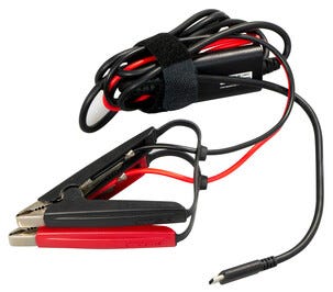 CTEK CS Free laddklämmor USB-C charge cable clamps