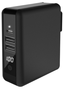 Matkalaturi 20 W ja varavirtalähde 10 000 mAh, PD 3.0