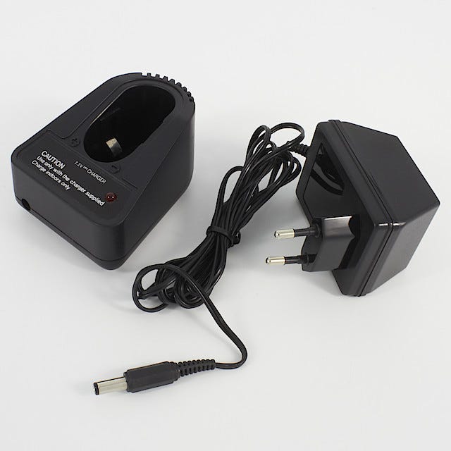 Lader 7,2V | Clas Ohlson Kärcher, lader til vindusvasker | Clas Ohlson