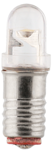 E5 LED-lamppu kynttelikköön, 12 V DC, 0,3 W, 10 kpl