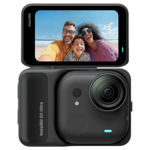 Insta360 GO Ultra actionkamera med magnetfeste