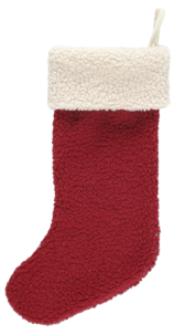 Joulusukka tekoturkista lapsille ja aikuisille, 45 cm