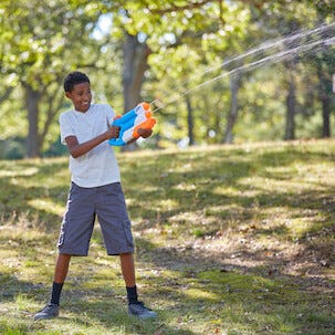 Nerf Super Soaker Twin Tide vannpistol, fra 6 år