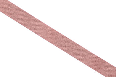 Presentband i ribbat tyg, rosa, återanvändbara