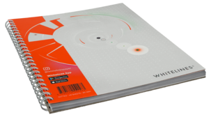 Whitelines kollegieblock A5 dotted