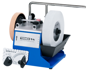 Tormek T-4 benkslipemaskin med knivjigg og holder 