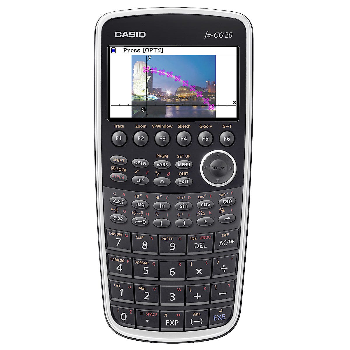 Laskin Casio FX-CG20 | Clas Ohlson
