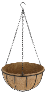 Ampel med kokosmatta utomhus, diameter 30 cm