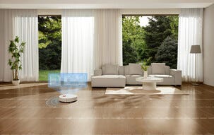 Xiaomi H40 robotdammsugare med mopp, självtömmande