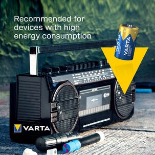 Varta Longlife Power D/LR20-batterier, 20-pack