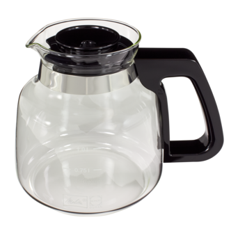 Glaskanna Melitta Excellent, svart