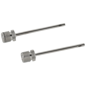 Bollnippel för luftpump Schrader metall 2-pack