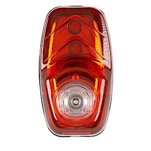 Cykelbelysning bak LED, Asaklitt