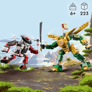LEGO Ninjago Lloyds EVO Robottitaistelu 71781, yli 6-vuotiaille