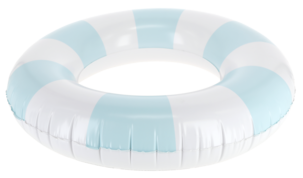 Badring barn, randig 52 cm, från 3 år