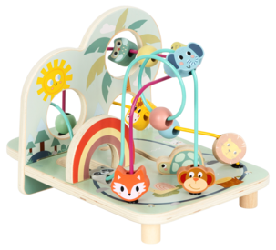 Aktivitetsleke med dyrefigurer, for barn fra 2 år