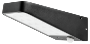 Solcellelampe med bevegelsessensor