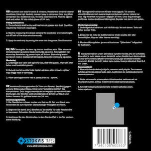 Tätningslist sågspår O-profil, Stokvis Tapes