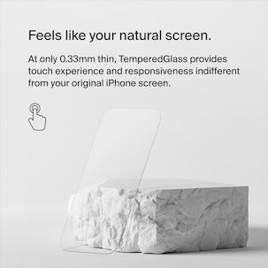 Belkin TemperedGlass for iPhone 15 Pro Max, Skjermbeskytter 