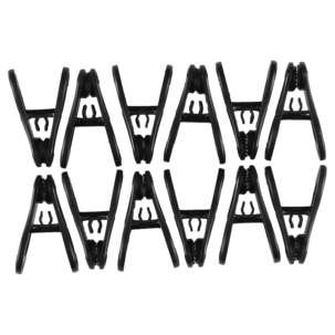 Klesklyper til hengere, 12 stk.