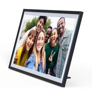 Exibel digital bilderamme 15,6 tommer med LED