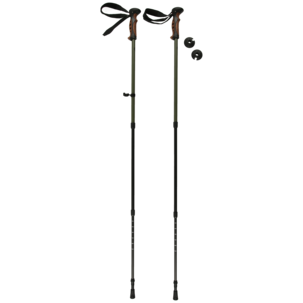 Lätta, hopfällbara gåstavar i kolfiber, 67-135 cm