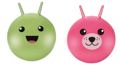 Hoppboll barn 45 cm, 2 handtag, från 3 år