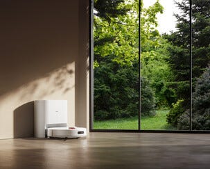 Xiaomi H40 robotdammsugare med mopp, självtömmande