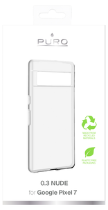 Puro mobilskal 0.3 Nude för Google Pixel 7