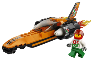 LEGO City Great Vehicles 60178, Rekordsnabb bil