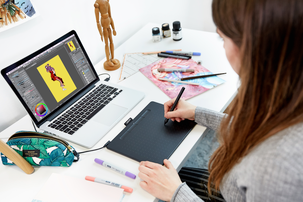 Wacom Intuos S Bluetooth trådløst tegnebrett 