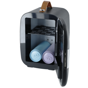 Minikyl svart bärbar 12 V/230 V, 4 liter