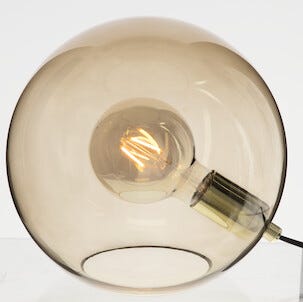 Northlight Globe Smoky bordlampe