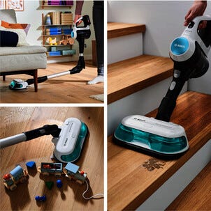 Bosch Unlimited 7 ProHygienic Aqua dammsugare med mopp